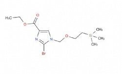 ethyl 2-bromo-1-((2-(trimethylsilyl)ethoxy)methyl)-1H-imidazole-4-carboxylate