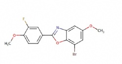 7-bromo-2-(3-fluoro-4-methoxyphenyl)-5-methoxybenzo[d]oxazole