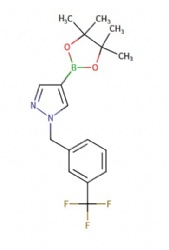 4-(4,4,5,5-tetramethyl-1,3,2-dioxaborolan-2-yl)-1-(3-(trifluoromethyl)benzyl)-1H-pyrazole