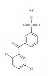 sodium 3-(2,5-dichlorobenzoyl)benzenesulfonate
