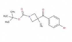 tert-butyl 3-(4-bromobenzoyl)-3-methylazetidine-1-carboxylate