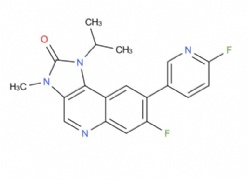 7-fluoro-8-(6-fluoropyridin-3-yl)-1-isopropyl-3-methyl-1,3-dihydro-2H-imidazo[4,5-c]quinolin-2-one