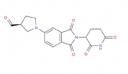(3S)-1-(2-(2,6-dioxopiperidin-3-yl)-1,3-dioxoisoindolin-5-yl)pyrrolidine-3-carbaldehyde