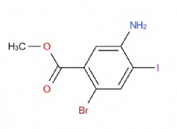 methyl 5-amino-2-bromo-4-iodobenzoate