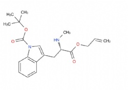 tert-butyl (S)-3-(3-(allyloxy)-2-(methylamino)-3-oxopropyl)-1H-indole-1-carboxylate