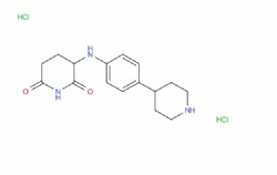 3-((4-(piperidin-4-yl)phenyl)amino)piperidine-2,6-dione dihydrochloride