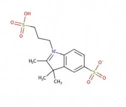 2,3,3-Trimethyl-1-(3-sulfopropyl)-3H-indol-1-ium-5-sulfonate