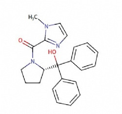 (S)-(2-(hydroxydiphenylmethyl)pyrrolidin-1-yl)(1-methyl-1H-imidazol-2-yl)methanone