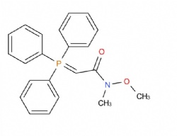 N-methoxy-N-methyl-2-(triphenyl-lambda5-phosphaneylidene)acetamide