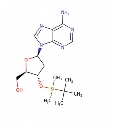 ((2R,3S,5R)-5-(6-amino-9H-purin-9-yl)-3-((tert-butyldimethylsilyl)oxy)tetrahydrofuran-2-yl)methanol
