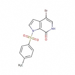 4-bromo-1-tosyl-1,6-dihydro-7H-pyrrolo[2,3-c]pyridin-7-one