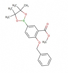 methyl 2-(benzyloxy)-5-(4,4,5,5-tetramethyl-1,3,2-dioxaborolan-2-yl)benzoate