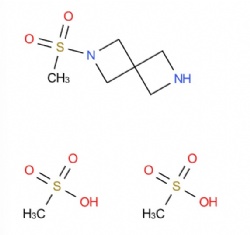 2-(methylsulfonyl)-2,6-diazaspiro[3.3]heptane dimethanesulfonate
