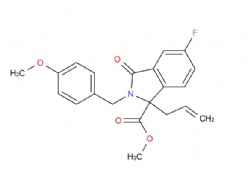 methyl 1-allyl-5-fluoro-2-(4-methoxybenzyl)-3-oxoisoindoline-1-carboxylate