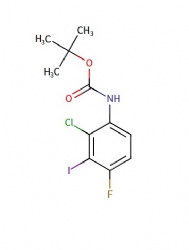 tert-butyl (2-chloro-4-fluoro-3-iodophenyl)carbamate