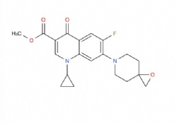 methyl 1-cyclopropyl-6-fluoro-4-oxo-7-(1-oxa-6-azaspiro[2.5]octan-6-yl)-1,4-dihydroquinoline-3-carboxylate