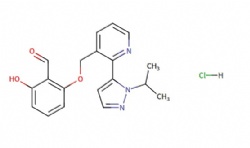 2-hydroxy-6-((2-(1-isopropyl-1H-pyrazol-5-yl)pyridin-3-yl)methoxy)benzaldehyde hydrochloride