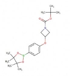 tert-butyl 3-(4-(4,4,5,5-tetramethyl-1,3,2-dioxaborolan-2-yl)phenoxy)azetidine-1-carboxylate