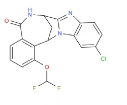 11-chloro-1-(difluoromethoxy)-6,7-dihydro-7,14-methanobenzo[f]benzo[4,5]imidazo[1,2-a][1,4]diazocin-5(14H)-one