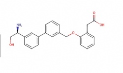 (S)-2-(2-((3'-(1-amino-2-hydroxyethyl)-[1,1'-biphenyl]-3-yl)methoxy)phenyl)acetic acid