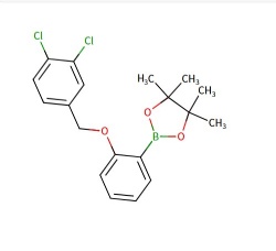 2-(2-((3,4-dichlorobenzyl)oxy)phenyl)-4,4,5,5-tetramethyl-1,3,2-dioxaborolane