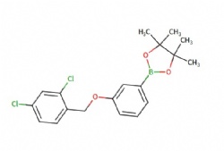 2-(3-((2,4-dichlorobenzyl)oxy)phenyl)-4,4,5,5-tetramethyl-1,3,2-dioxaborolane