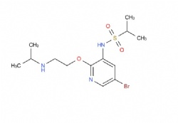 N-(5-bromo-2-(2-(isopropylamino)ethoxy)pyridin-3-yl)propane-2-sulfonamide