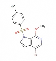 4-bromo-7-methoxy-1-tosyl-1H-pyrrolo[2,3-c]pyridine