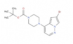 tert-butyl 4-(6-bromopyrrolo[1,2-b]pyridazin-4-yl)piperazine-1-carboxylate