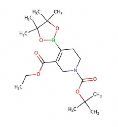 1-tert-butyl 3-ethyl 4-(4,4,5,5-tetramethyl-1,3,2-dioxaborolan-2-yl)-5,6-dihydropyridine-1,3(2H)-dicarboxylate