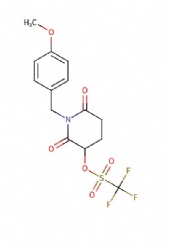 1-(4-methoxybenzyl)-2,6-dioxopiperidin-3-yl trifluoromethanesulfonate