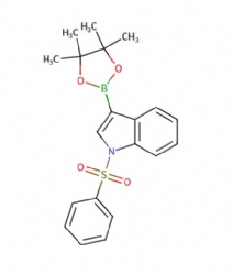 1-(phenylsulfonyl)-3-(4,4,5,5-tetramethyl-1,3,2-dioxaborolan-2-yl)-1H-indole