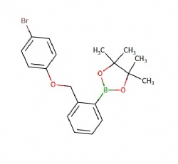 2-(2-((4-bromophenoxy)methyl)phenyl)-4,4,5,5-tetramethyl-1,3,2-dioxaborolane