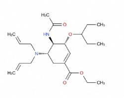 ethyl (3R,4R,5S)-4-acetamido-5-(diallylamino)-3-(pentan-3-yloxy)cyclohex-1-ene-1-carboxylate