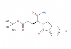 tert-butyl (S)-5-amino-4-(5-bromo-1-oxoisoindolin-2-yl)-5-oxopentanoate