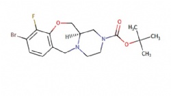 tert-butyl (R)-9-bromo-10-fluoro-3,4,12,12a-tetrahydro-6H-benzo[f]pyrazino[2,1-c][1,4]oxazepine-2(1H)-carboxylate