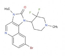 8-bromo-1-(3,3-difluoro-1-methylpiperidin-4-yl)-3-methyl-1,3-dihydro-2H-imidazo[4,5-c]quinolin-2-one