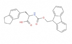 (S)-2-((((9H-fluoren-9-yl)methoxy)carbonyl)amino)-3-(2,3-dihydro-1H-inden-5-yl)propanoic acid