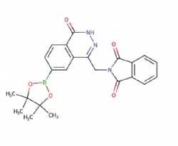 2-((4-oxo-7-(4,4,5,5-tetramethyl-1,3,2-dioxaborolan-2-yl)-3,4-dihydrophthalazin-1-yl)methyl)isoindoline-1,3-dione