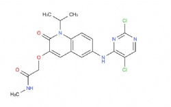 2-((6-((2,5-dichloropyrimidin-4-yl)amino)-1-isopropyl-2-oxo-1,2-dihydroquinolin-3-yl)oxy)-N-methylacetamide