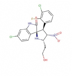 (3S,3'S,4'S,5'S)-6-chloro-3'-(3-chloro-2-fluorophenyl)-5'-(2-hydroxyethyl)-4'-nitrospiro[indoline-3,2'-pyrrolidin]-2-one
