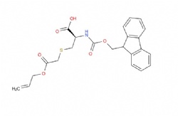 N-(((9H-fluoren-9-yl)methoxy)carbonyl)-S-(2-(allyloxy)-2-oxoethyl)-L-cysteine
