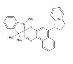 6'-(indolin-1-yl)-1,3,3-trimethylspiro[indoline-2,3'-naphtho[2,1-b][1,4]oxazine]